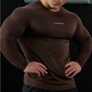 YoungLA 823 New Gen Compression Long Sleeve•Espresso🤎